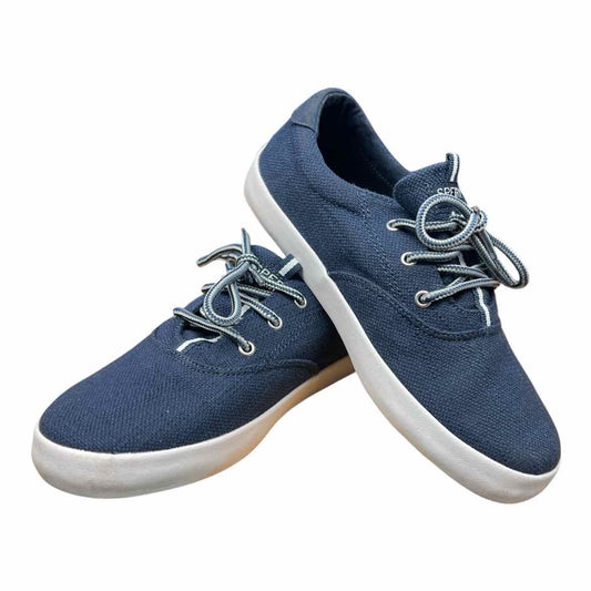 Sperry (A) Navy Youth Shoe Size 2 (Youth) Boy's Casual Shoes