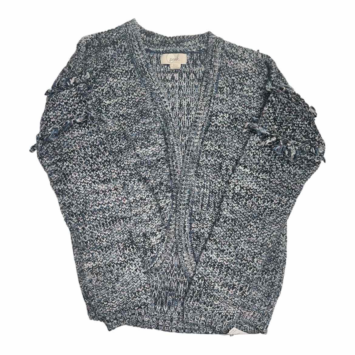 Peek (A) Blue Youth Size 10 Girl's SweaterLight