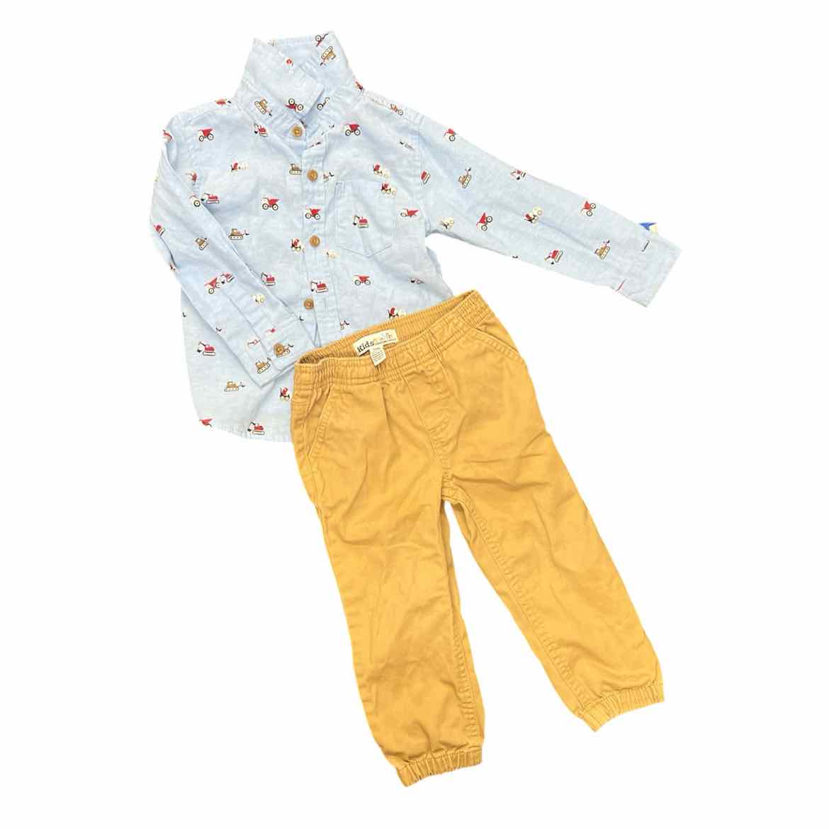 Kids Headquarters (D) Blue Infant Size 24 MO Boy's 2PC Dressy