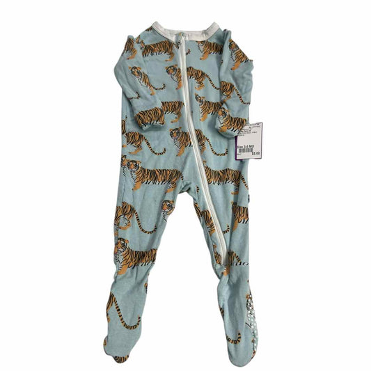 Kickee Pants (A) Blue Print Infant Size 3-6 MO 1PCSleepwear