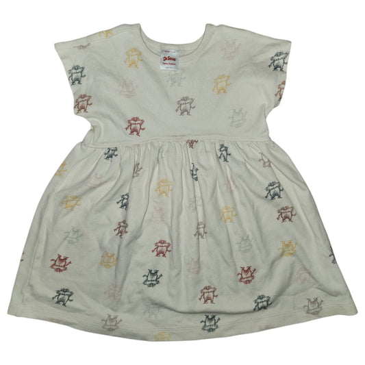 Hanna Andersson (A) Cream Toddler Size 3 Girl's CasualDress