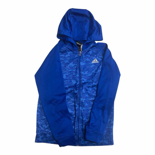 Adidas (B) Blue Youth Size 18 Boy's AthleticSweatshirt