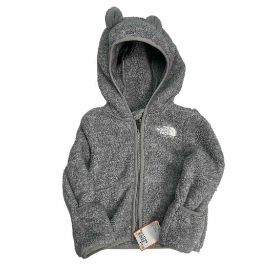 North Face (AA) Grey Infant Size 6-12 MO Jacket Fleece