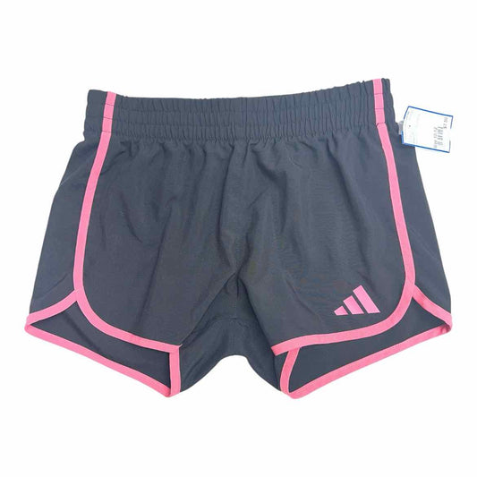 Adidas (B) Black Youth Size 10-12 Girl's ShortAthletic