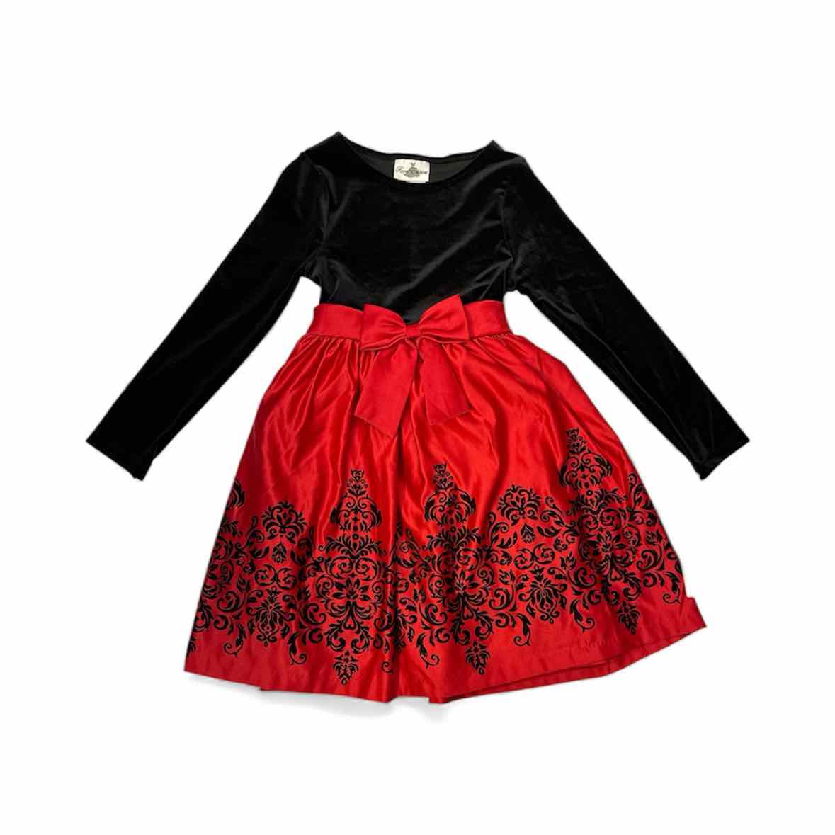 Rare Editions (B) Black Youth Size 8 FormalDress