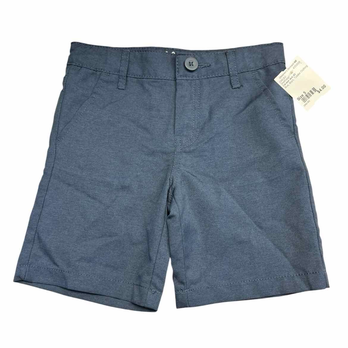 Cat and Jack (D) Blue Toddler Size 5 Boy's ShortCargo