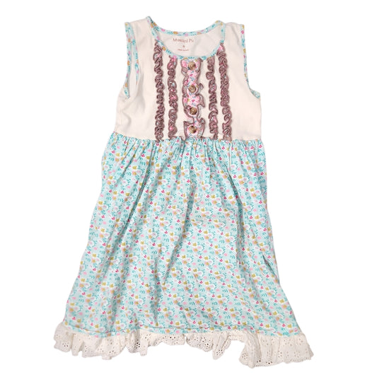 A Brand White Youth Size 6 Girl's CasualDress