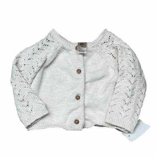 OshKosh BGosh (B) Cream Infant Size 9 MO Girl's SweaterLight