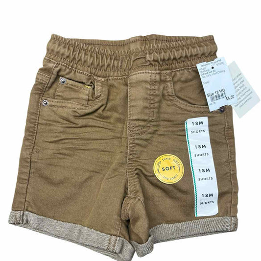 Cat and Jack (D) Tan Infant Size 18 MO Girl's ShortCargo