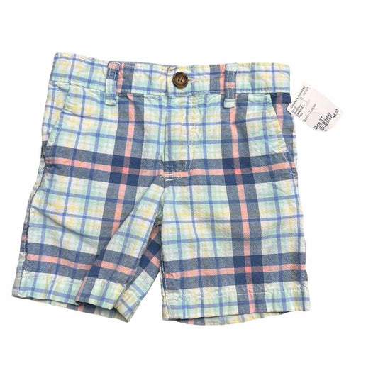Carters (C) Plaid Toddler Size 3T Boy's ShortChino