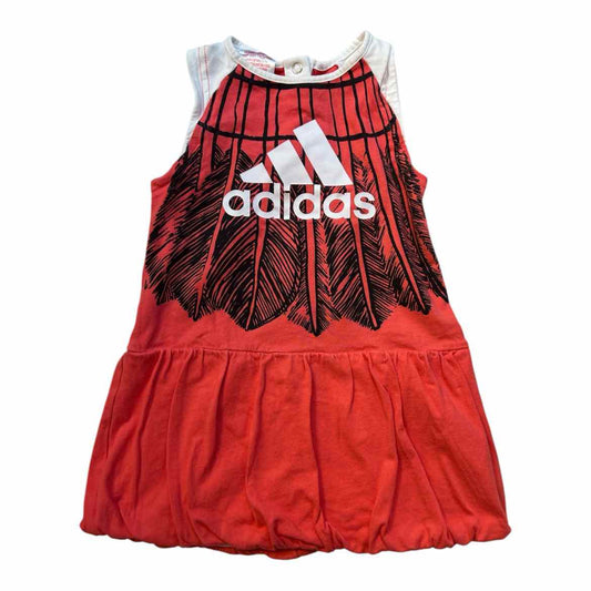 Adidas (B) Pink Infant Size 18-24 MO Girl's CasualDress