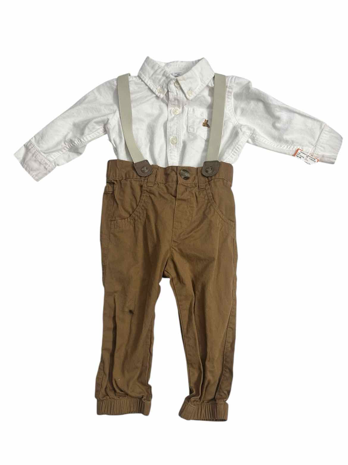 Gap (B) White Infant Size 6-12 MO Boy's 2PC Dressy