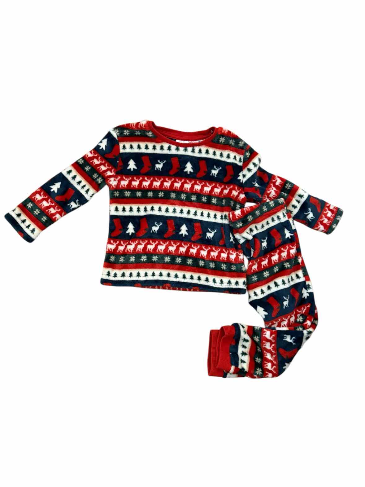 Zara (B) Red Print Toddler Size 3-4 2PCSleepwear
