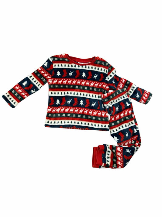 Zara (B) Red Print Toddler Size 3-4 2PCSleepwear