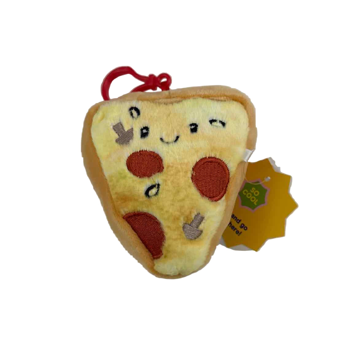 Pizza Giggle Scape Backpack Clip