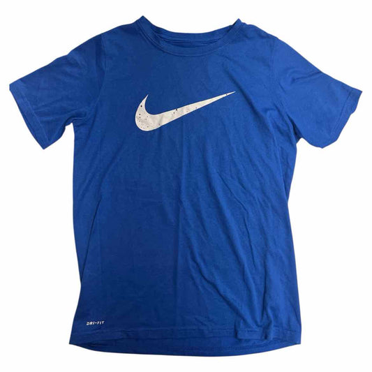 Nike (B) Blue Youth Size 14-16 Boy's AthleticTopSS