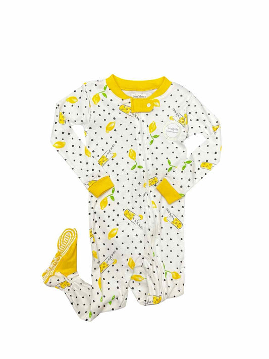 Burts Bees (C) White Infant Size 24 MO Girl's 1PCSleepwear
