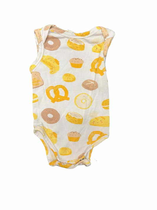 White 0-3 MO Girl's Basic Onesie