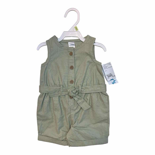 Carters (C) Green Infant Size 3 MO Girl's CasualRomper
