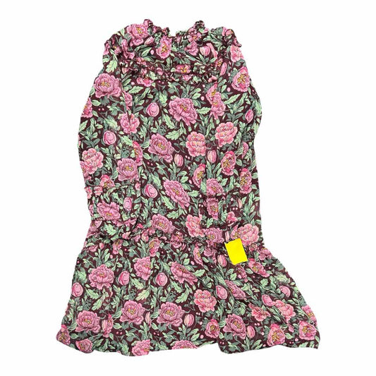 B Brand Maroon Youth Size 14-16 Girl's CasualDress