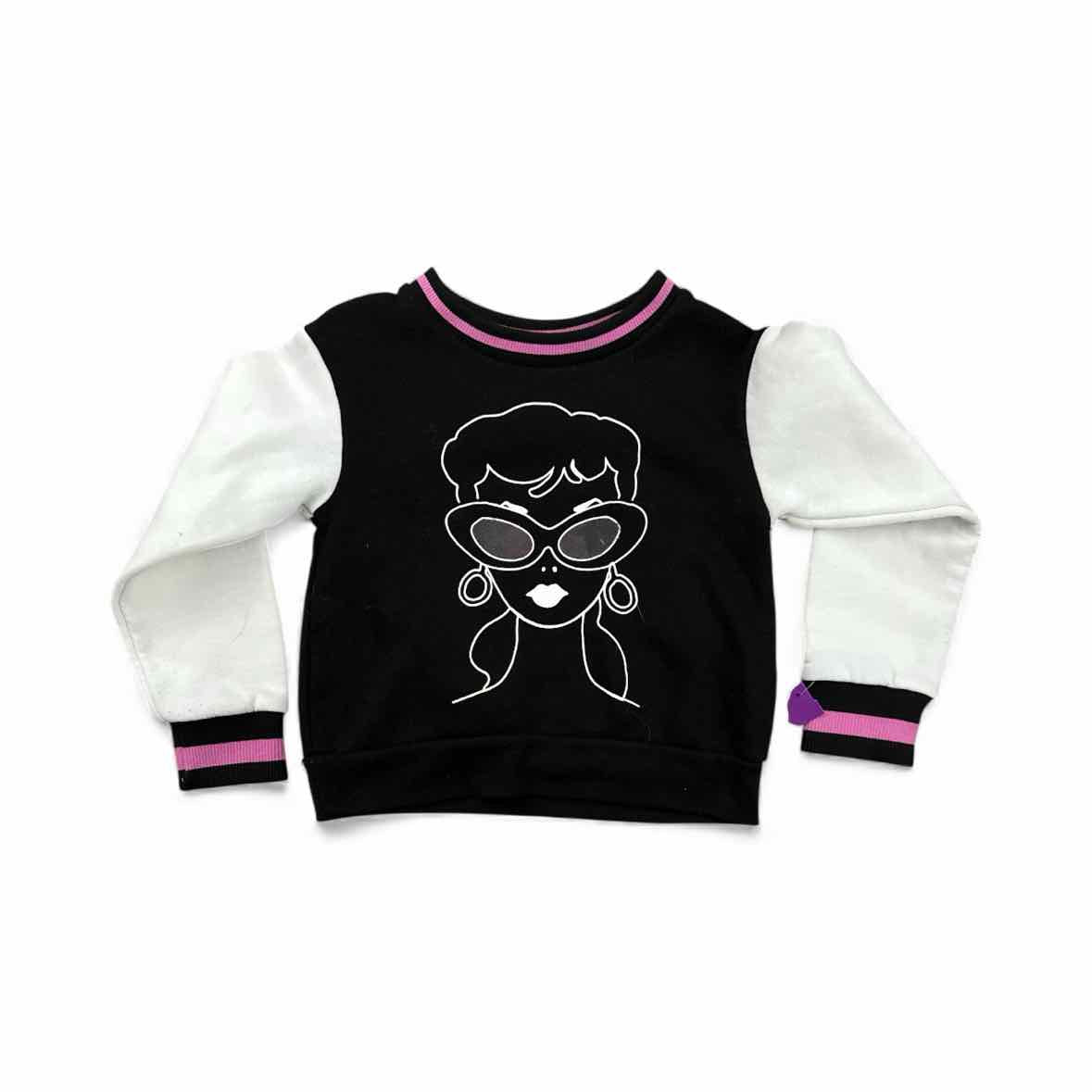 Barbie (D) Black Toddler Size 4-5 Sweatshirt