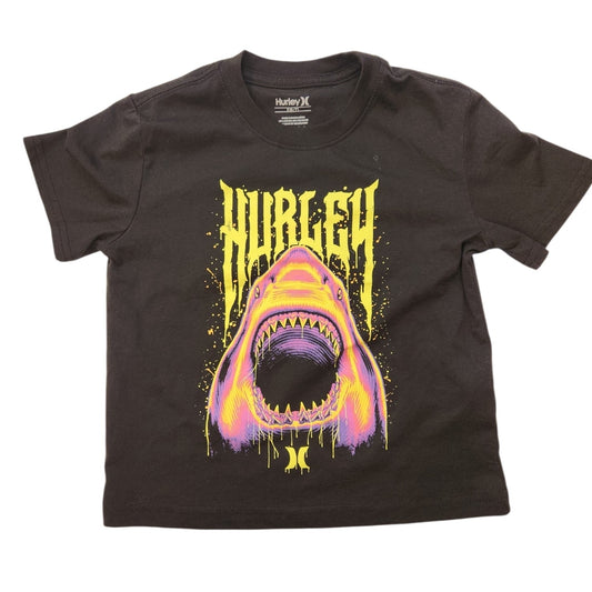 Hurley (B) Black Youth Size 6-7 Boy's SSTopBasic