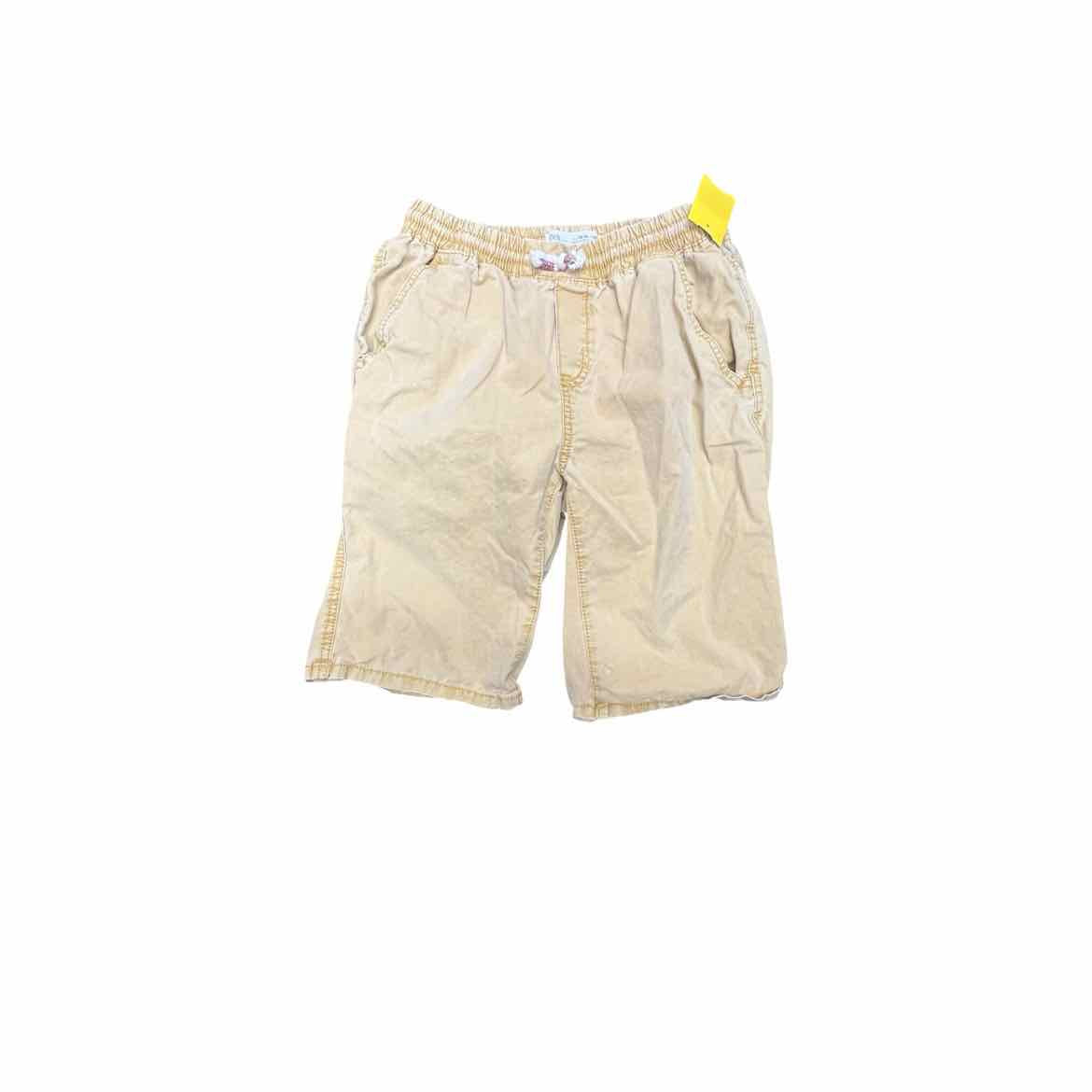 Zara (B) Tan Youth Size 12 Girl's ShortChino
