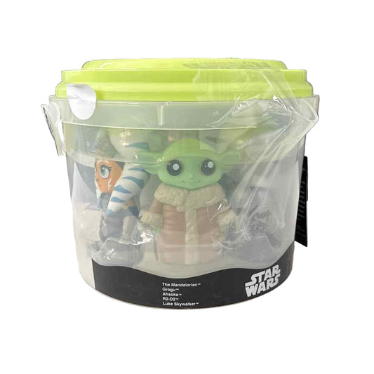 Disney Star Wars Bath Bucket Mini Figure Set
