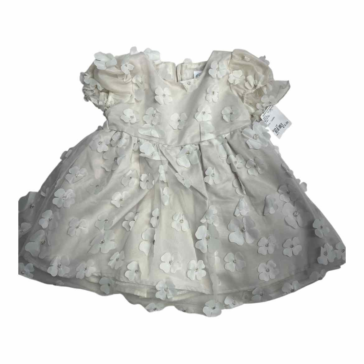 Rare Too (B) Cream Toddler Size 2T Girl's PartyDress