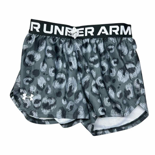 Under Armour (B) Grey print Youth Size 10-12 Girl's ShortAthletic
