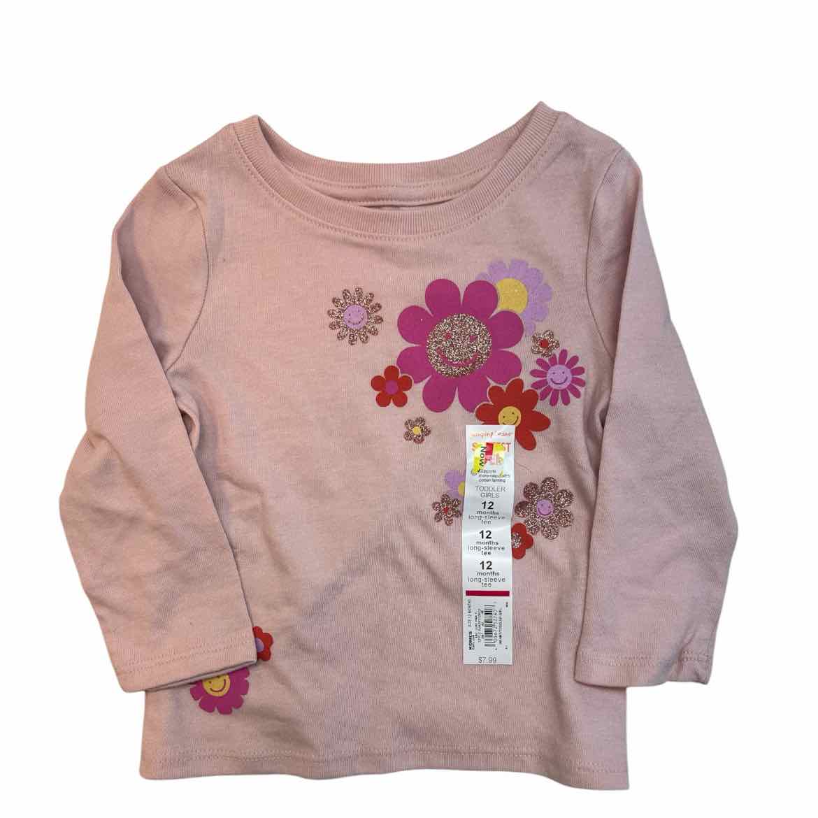 Jumping Beans (D) Pink Infant Size 12 MO Girl's LSTopBasic