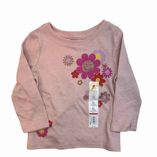 Jumping Beans (D) Pink Infant Size 12 MO Girl's LSTopBasic