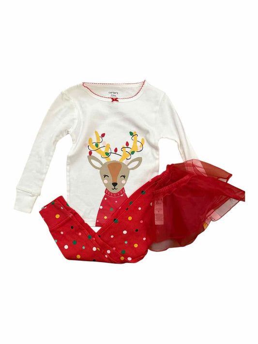 Carters (C) White Infant Size 24 MO 2PC Casual