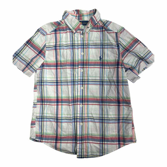Ralph Lauren (A) Multi-Color Youth Size 10-12 Boy's ButtondownSS