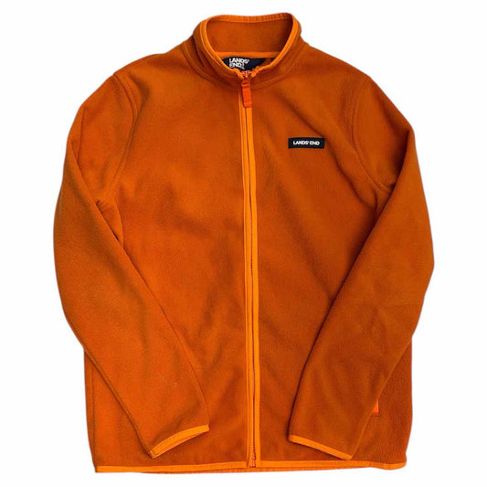Lands End Orange Youth Size 14-16 Boy's Jacket Fleece