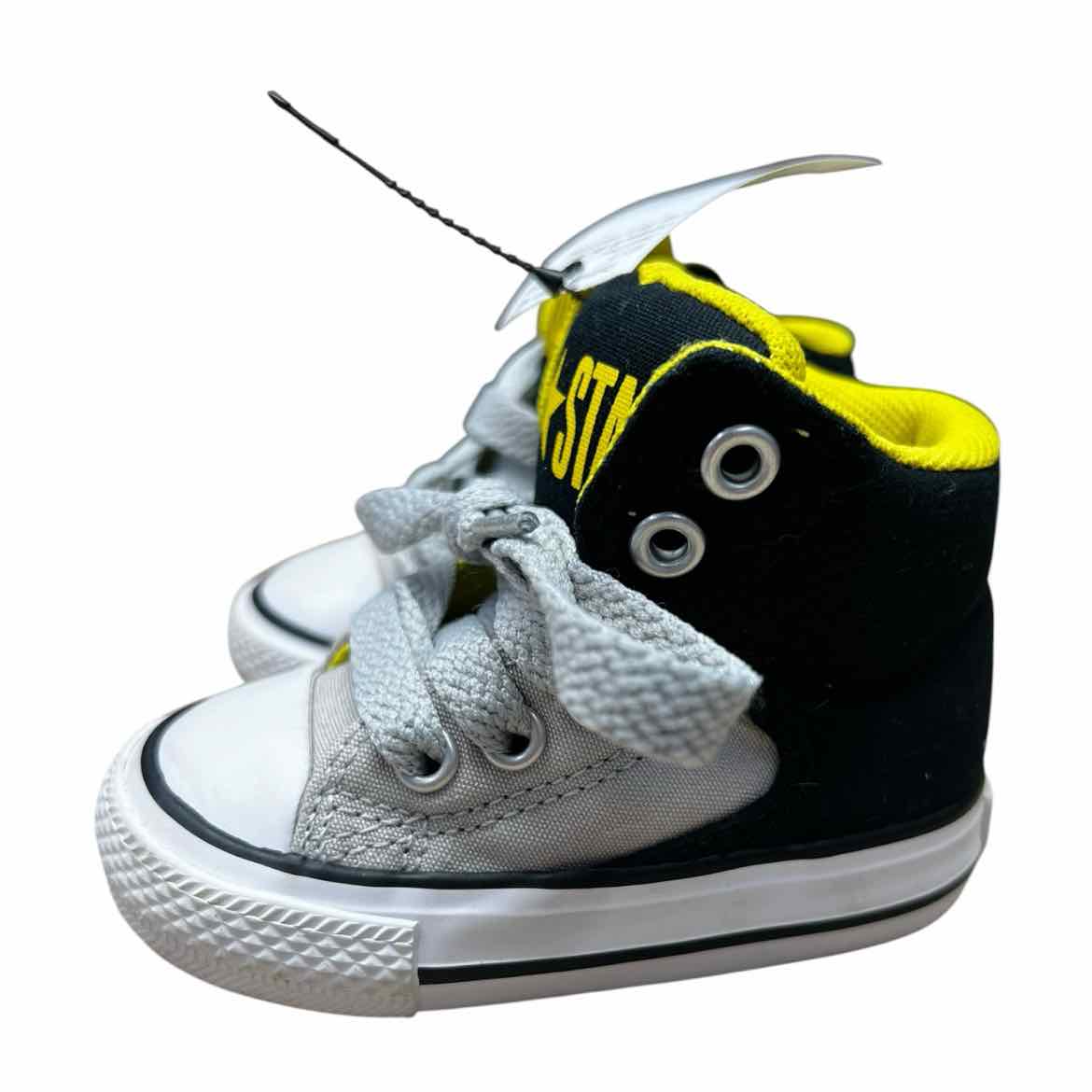 Converse All Star (B) Infant Shoe Size 3 (Infant) Grey Boy's Casual Shoes