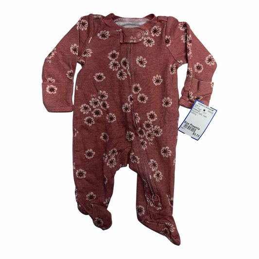 Carters (C) Pink print Infant Size Preemie Girl's 1PC Casual
