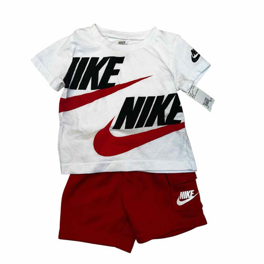 Nike (B) Red Infant Size 12 MO Boy's 2PC Casual