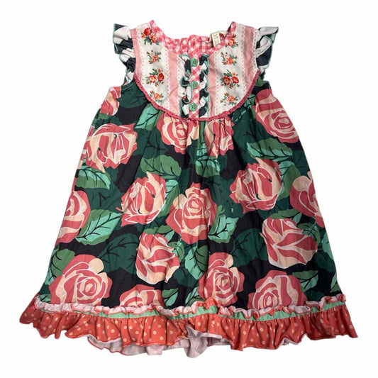 Matilda Jane (A) Pink Youth Size 6 Girl's CasualDress