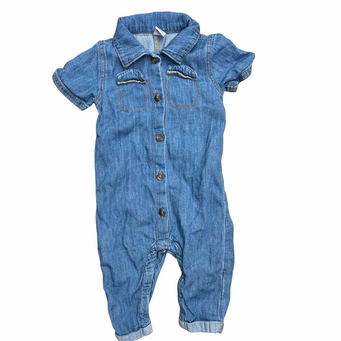 Old Navy (C) Blue Infant Size 6-12 MO Boy's 1PC Casual