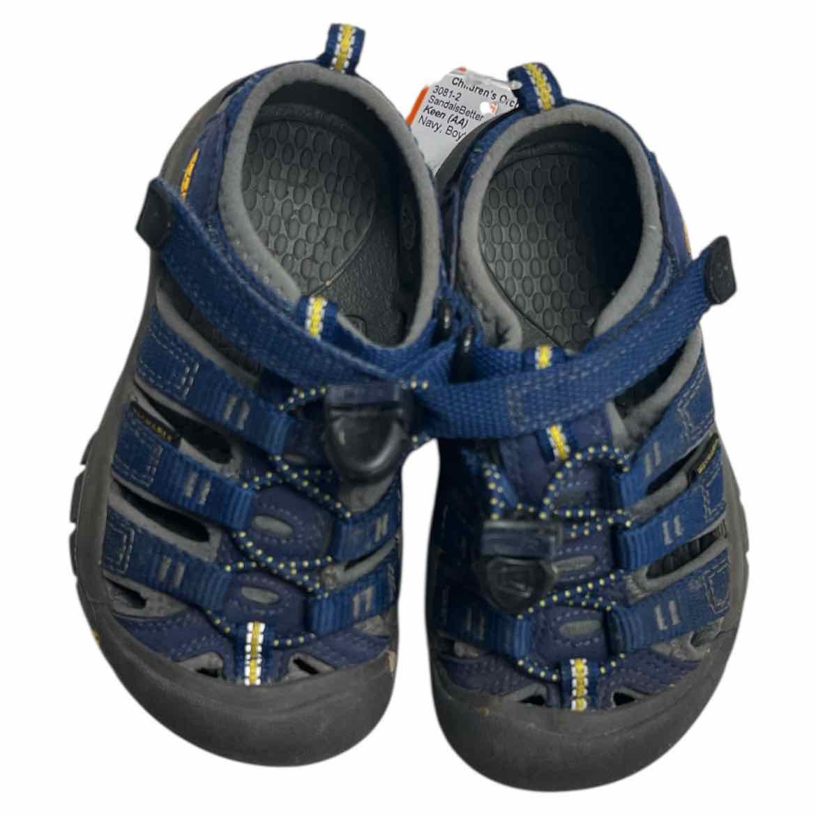 Keen (AA) Navy Toddler Shoe Size 9 (Toddler) Boy's SandalsBetter