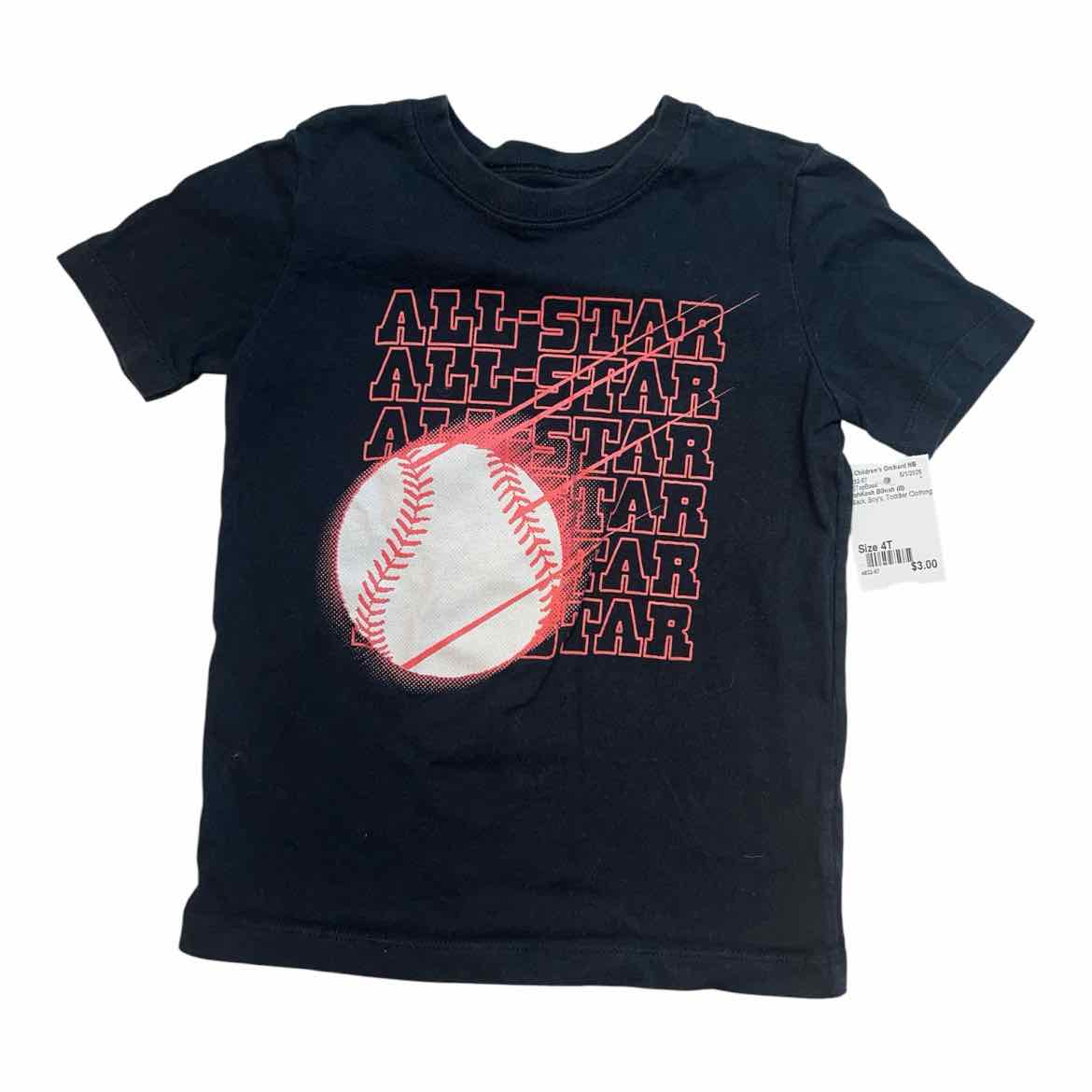 OshKosh BGosh (B) Black Toddler Size 4T Boy's SSTopBasic