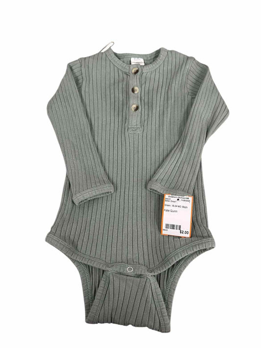 Green 18-24 MO Boy's Better Onesie