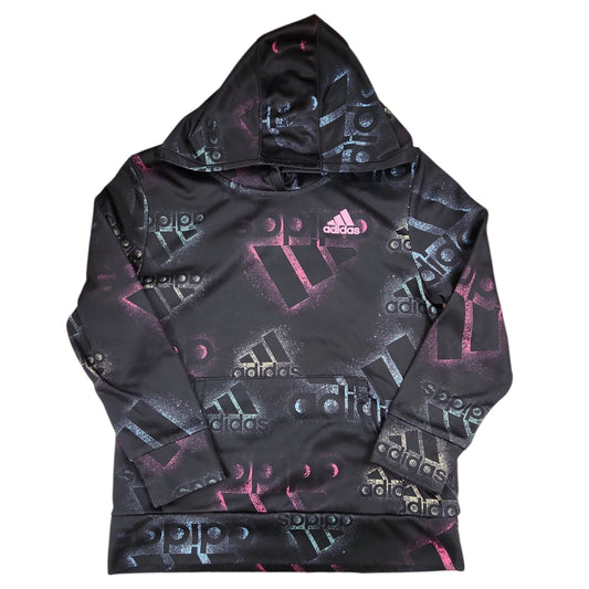 Adidas (B) Black Youth Size 7-8 Girl's Sweatshirt