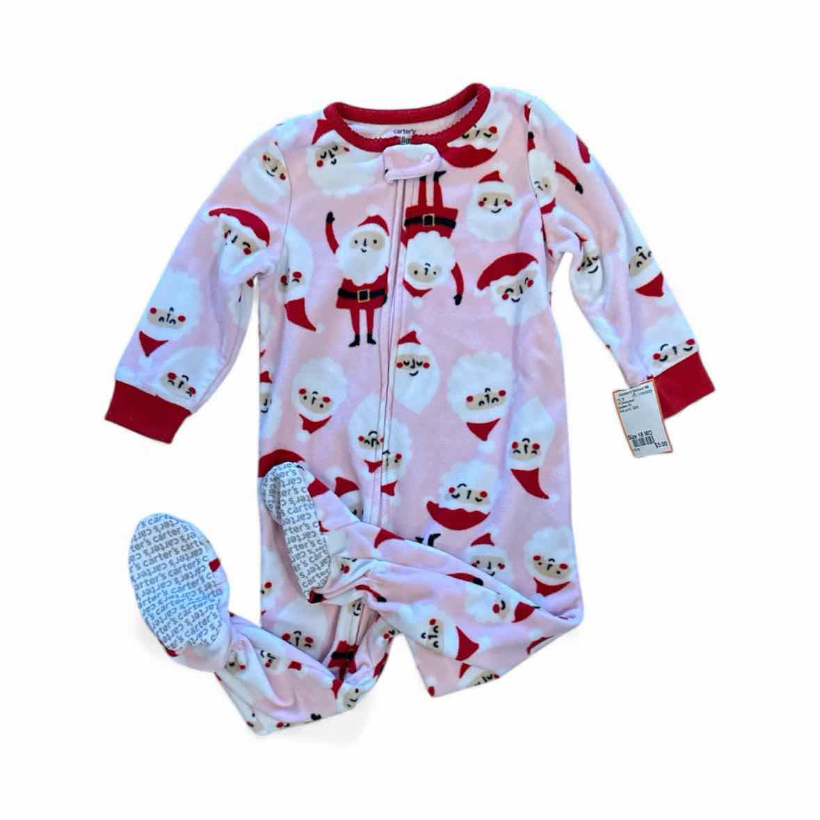Carters (C) Pink print Infant Size 18 MO 1PCSleepwear