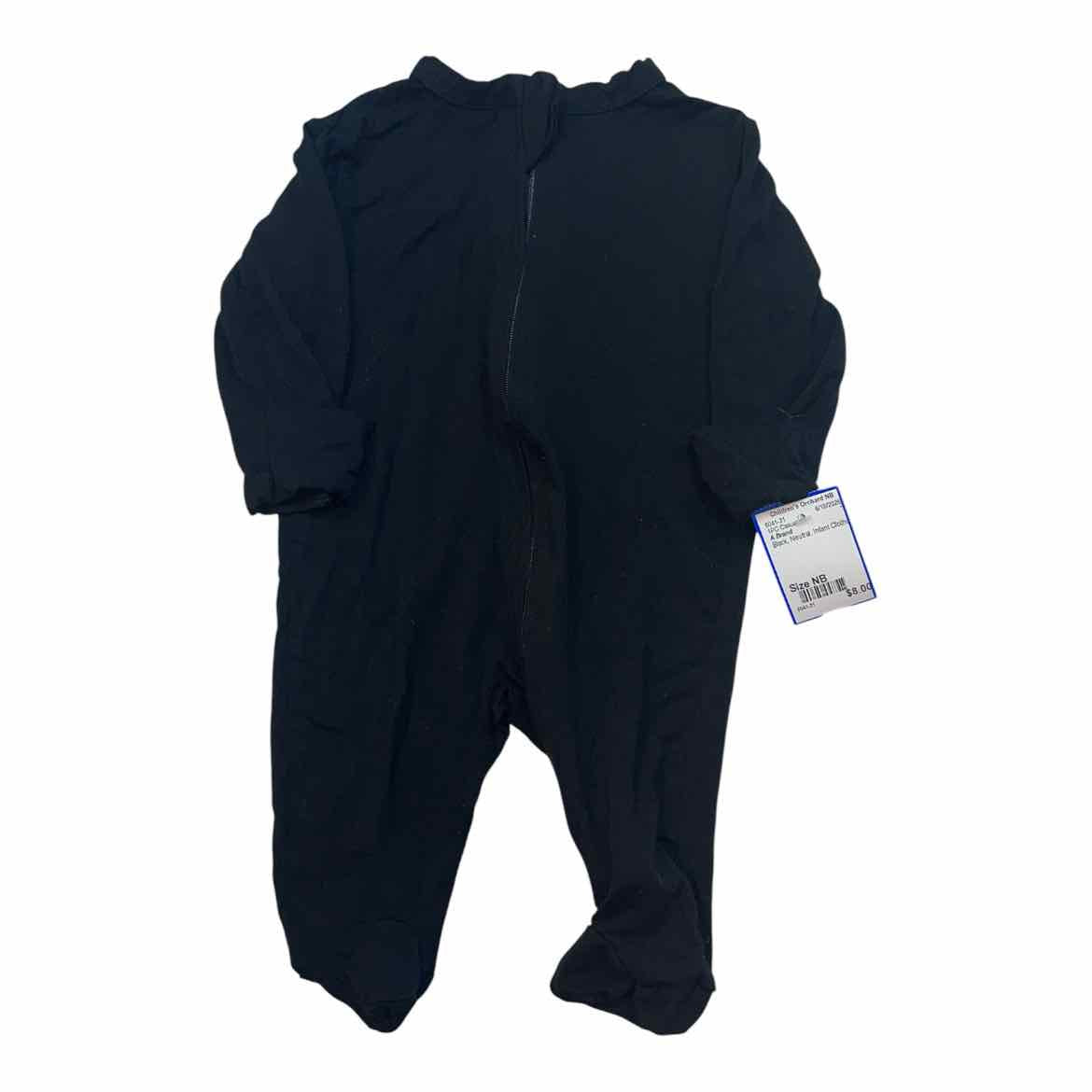 A Brand Black Infant Size NB Neutral 1PC Casual