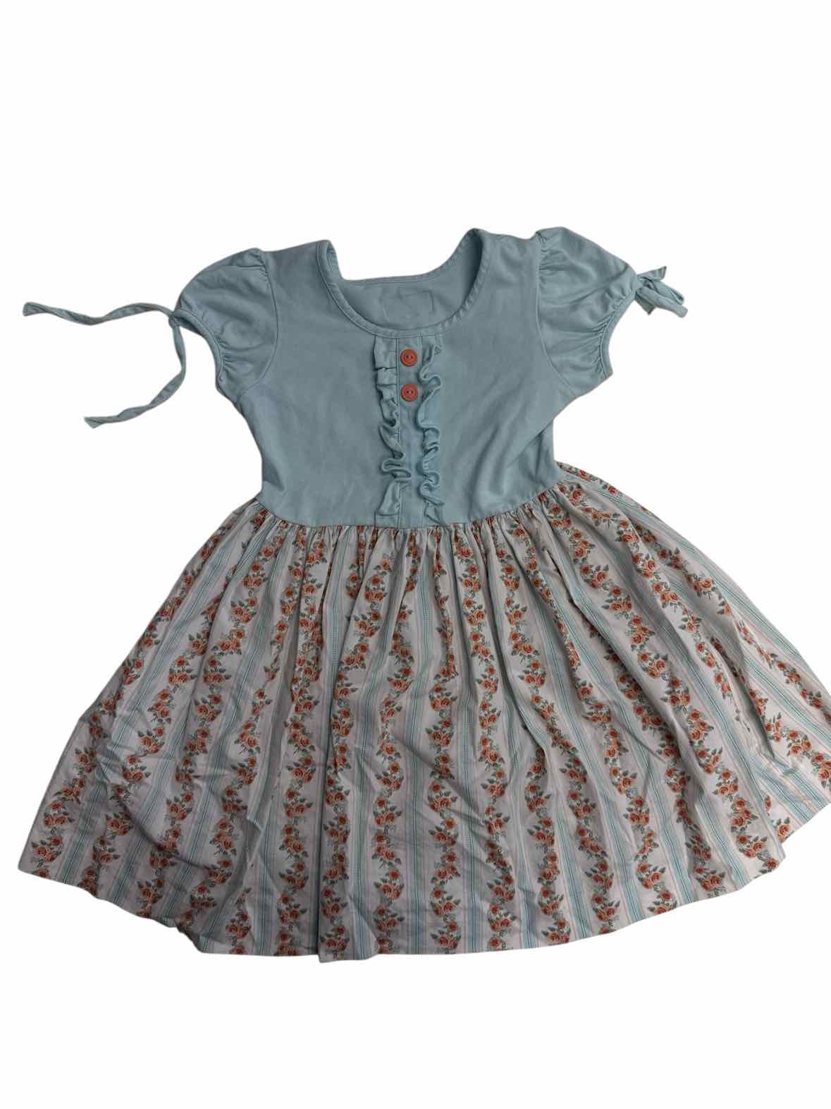 Eleanor Rose  (AA) Blue Youth Size 6-7 CasualDress