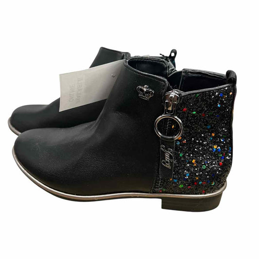 Juicy Couture (C) Black Youth Shoe Size 2 (Youth) Girl's FashionBoots