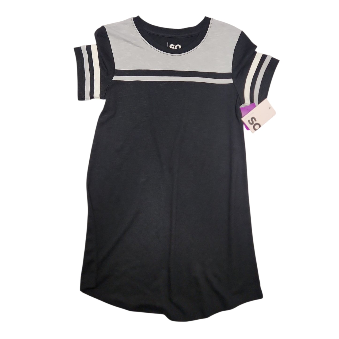 SO (C) Black Youth Size 7 CasualDress