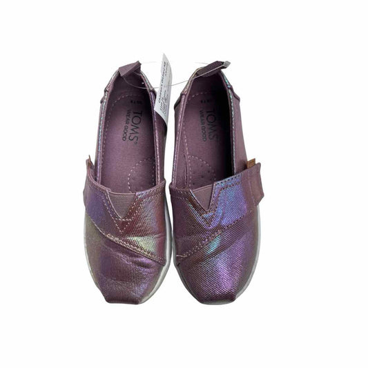 TOMS (B) Purple Toddler Shoe Size 9 (Toddler) Girl's Casual Shoes